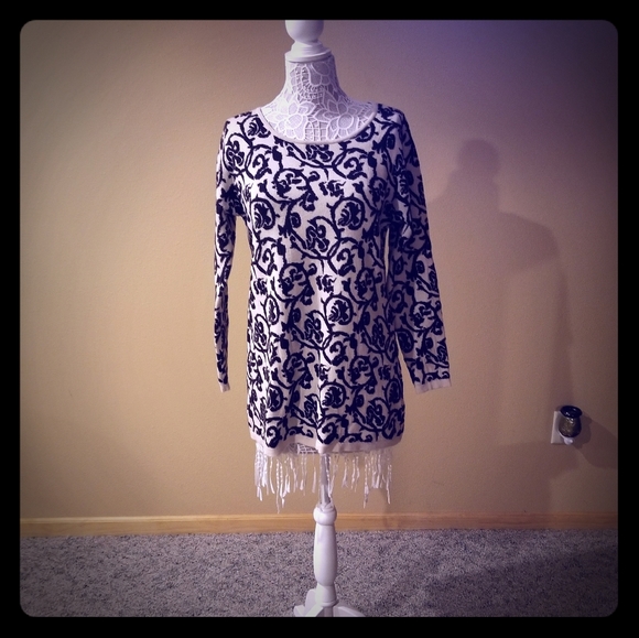 Orange Sweaters - Orange brand long soft sweater